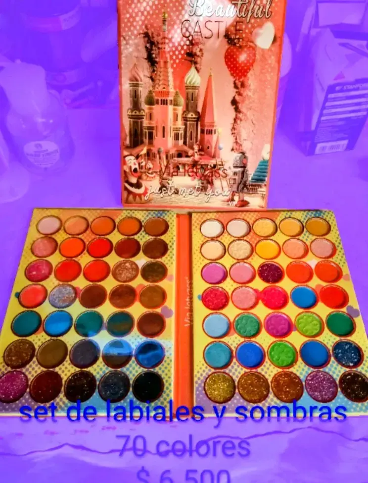 Set de maquillaje 70 colores Beautiful Castle