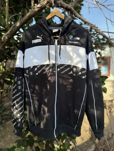 Polerón Puma BMW Motorsport negro con capucha - miniatura 1