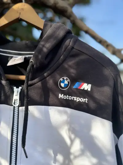 Polerón Puma BMW Motorsport negro con capucha - miniatura 2