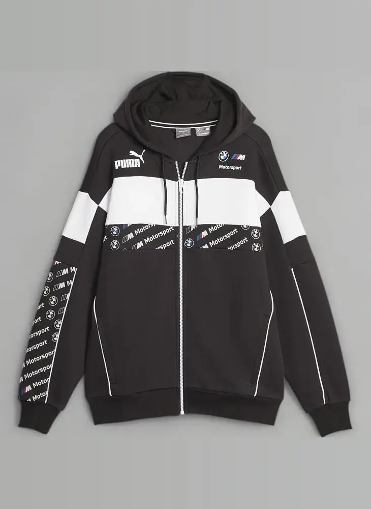 Polerón Puma BMW Motorsport negro con capucha - 5