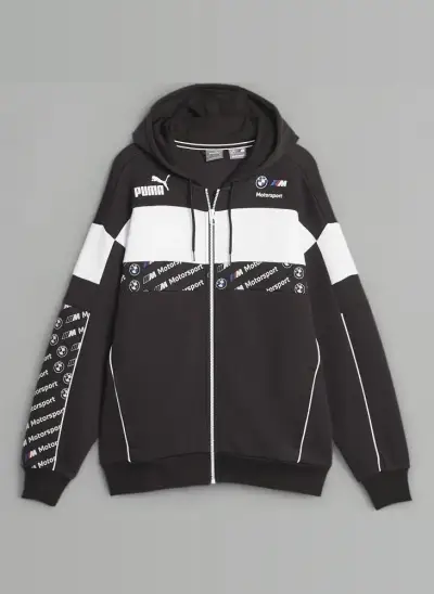Polerón Puma BMW Motorsport negro con capucha - miniatura 5