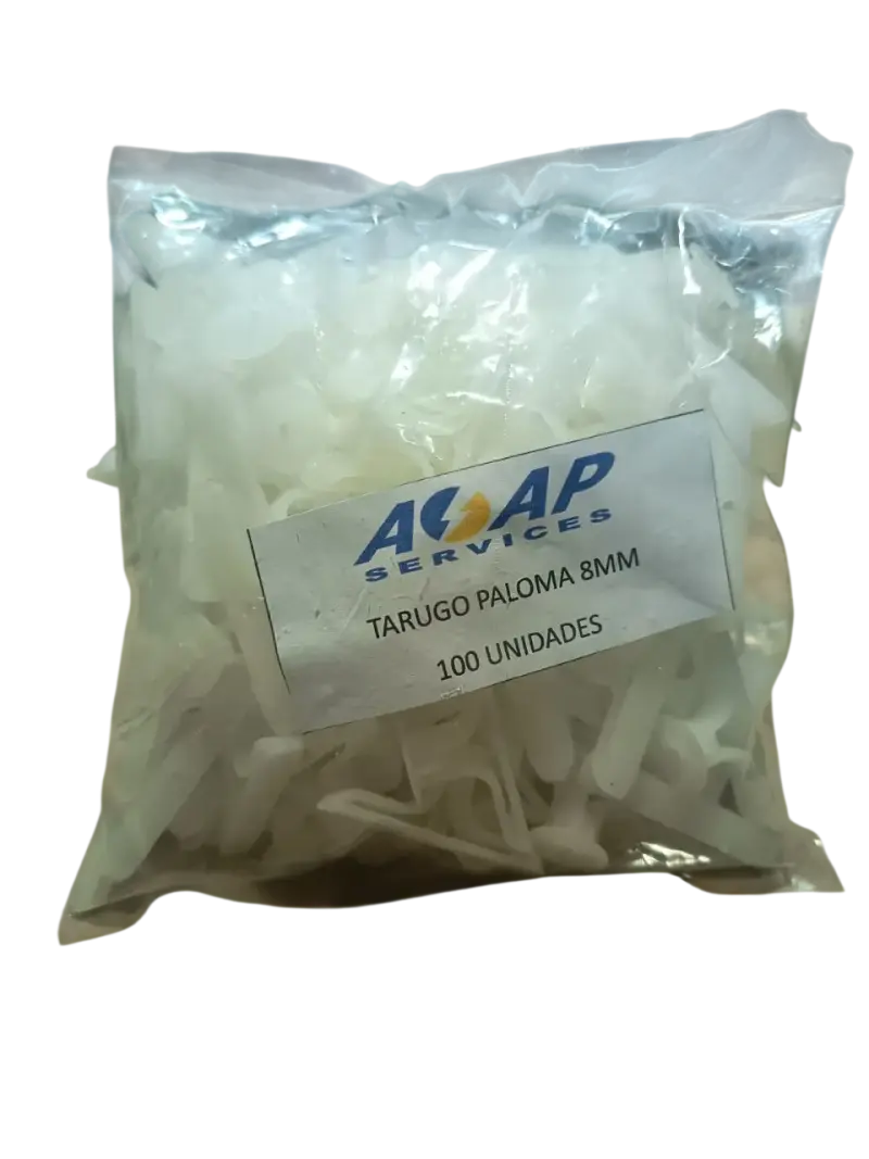 Pack 3 Bolsas Tarugo Paloma 8mm (300u) - 3