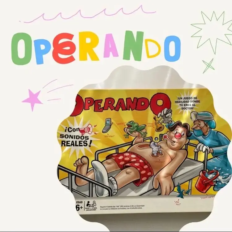 Juego de mesa Operando con sonidos reales