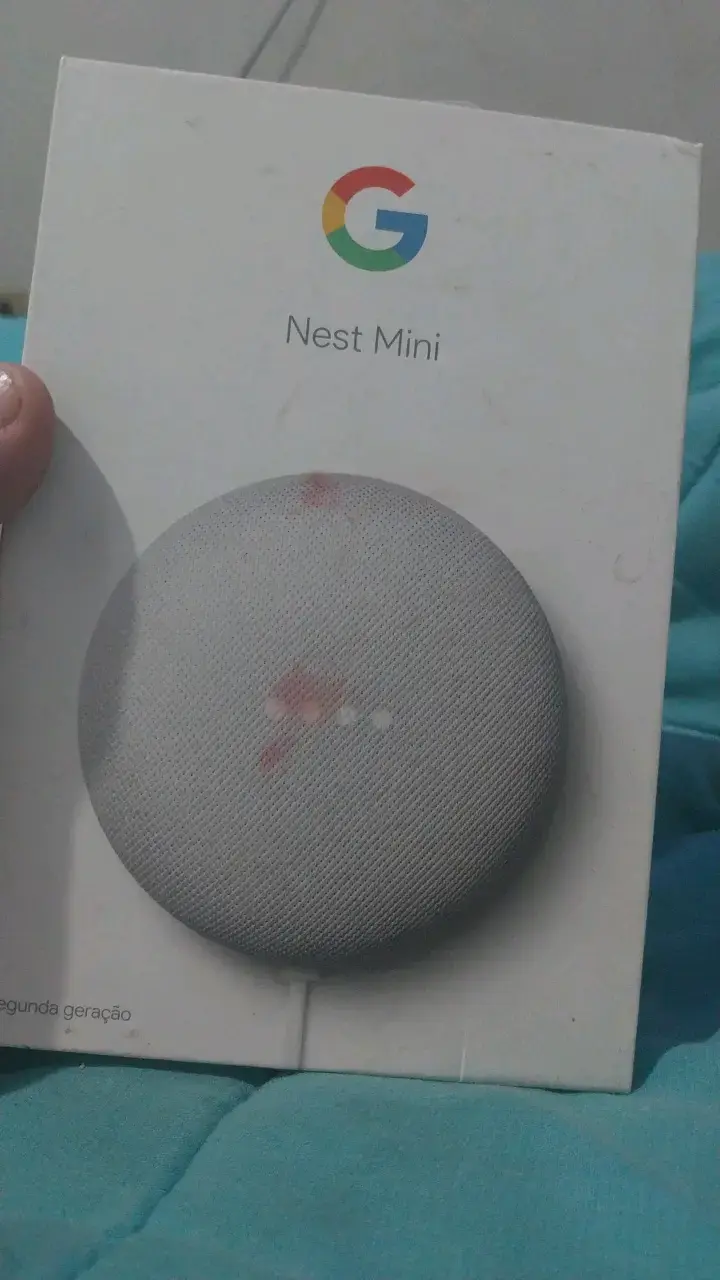 Google Nest Mini segunda generación gris - 1