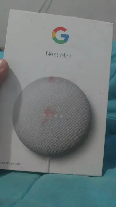 Google Nest Mini segunda generación gris - miniatura 1