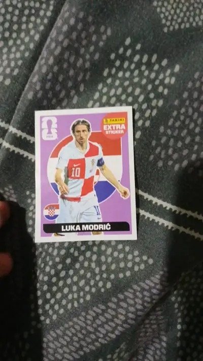 Lámina Panini Luka Modric Extra Sticker - miniatura 2
