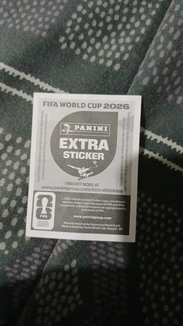 Lámina Panini Luka Modric Extra Sticker - 3
