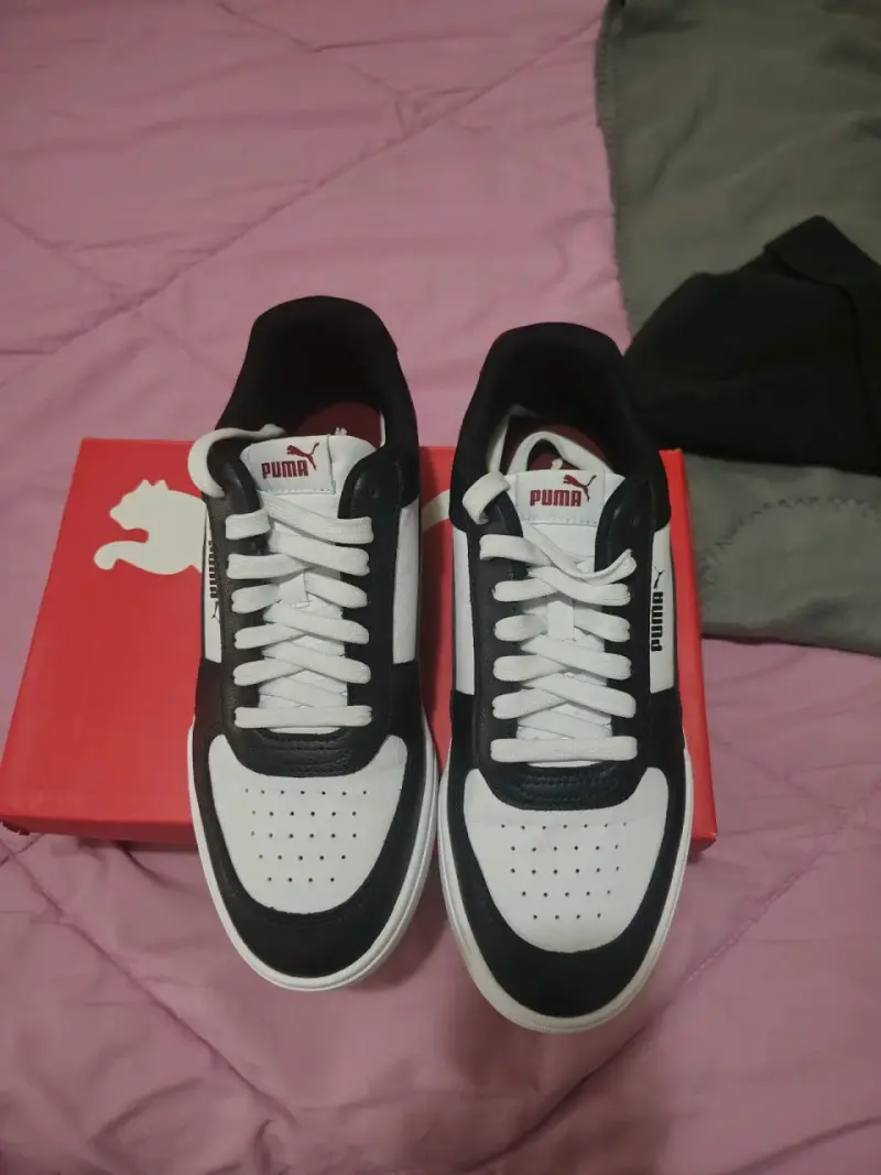 Zapatillas Puma negras y blancas para hombre - 1