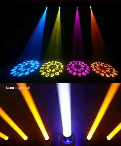 Cabezas móviles beam 200w - miniatura 1