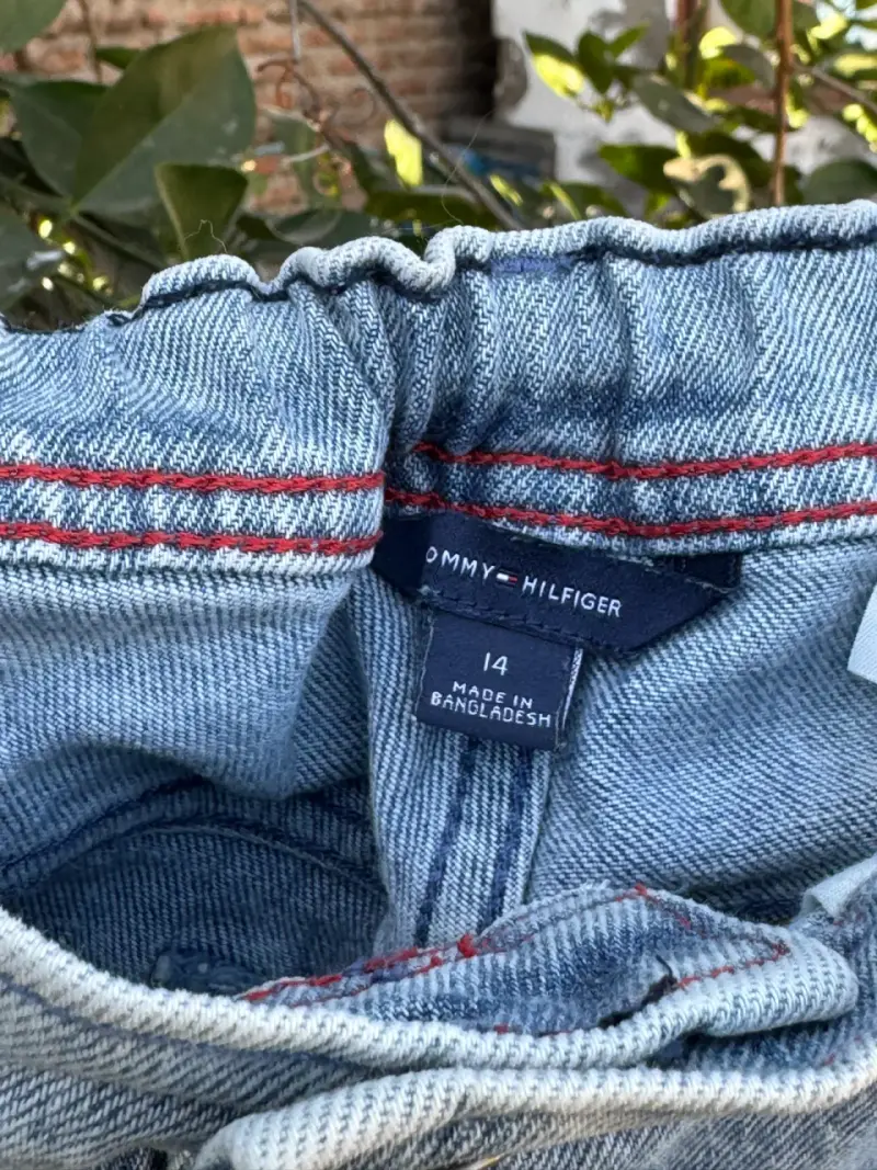 Shorts de mezclilla Tommy Hilfiger para niños - 4