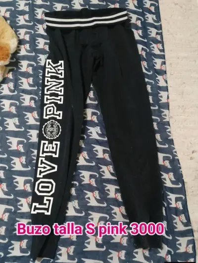 Buzo negro Love Pink talla S - miniatura 1