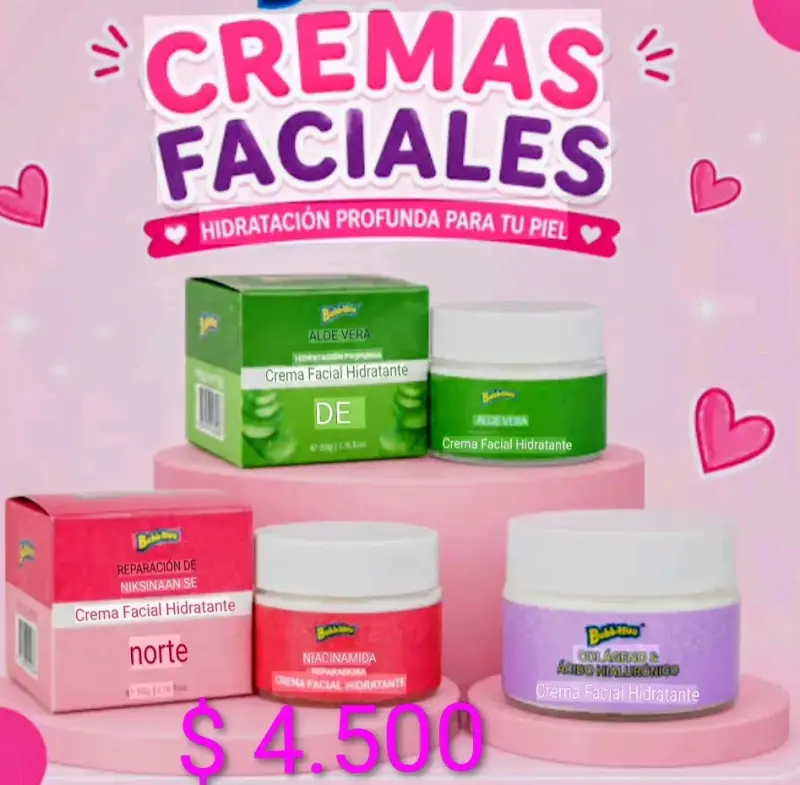 Set de cremas faciales hidratantes Babaria