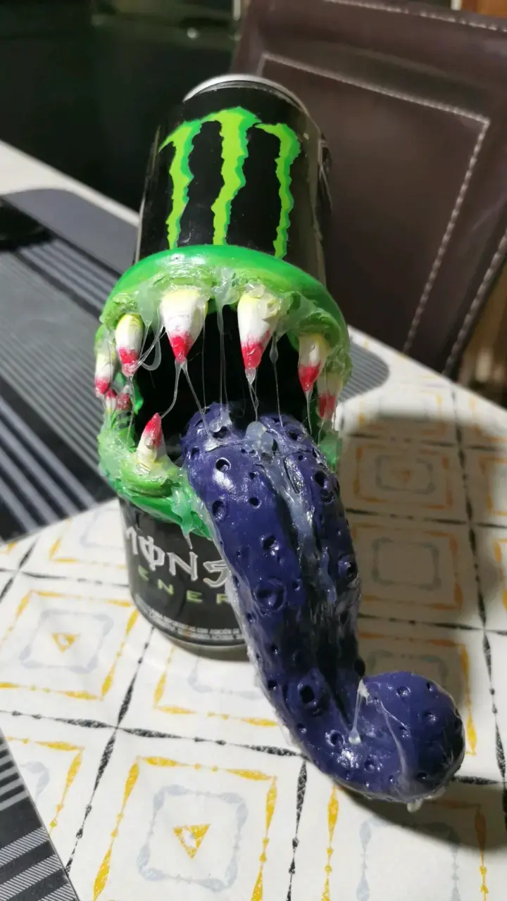 Lata decorativa Monster con diseño monstruoso - 1