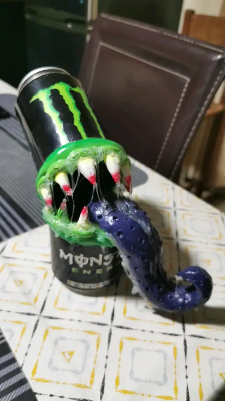 Lata decorativa Monster con diseño monstruoso - 2