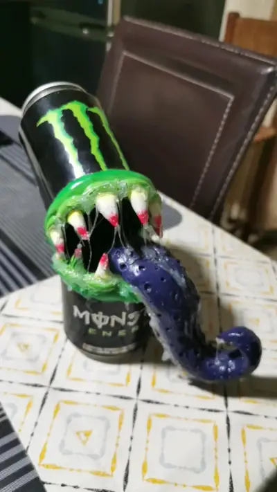 Lata decorativa Monster con diseño monstruoso - miniatura 2