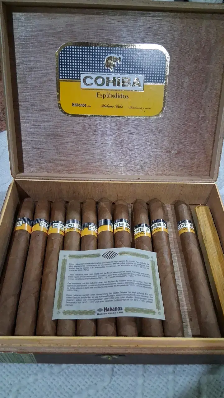 Caja de puros Cohiba de madera - 3