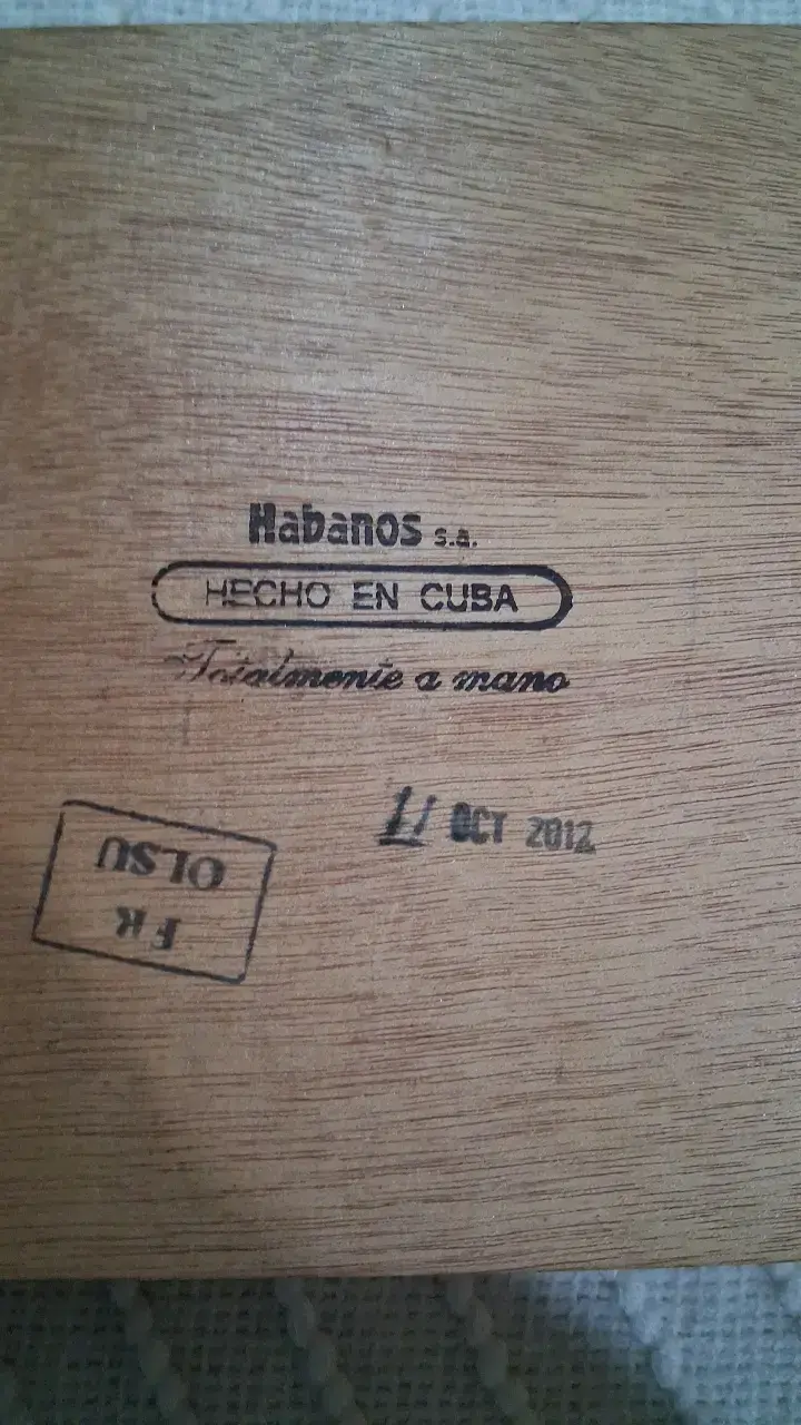 Caja de puros Cohiba de madera - 4