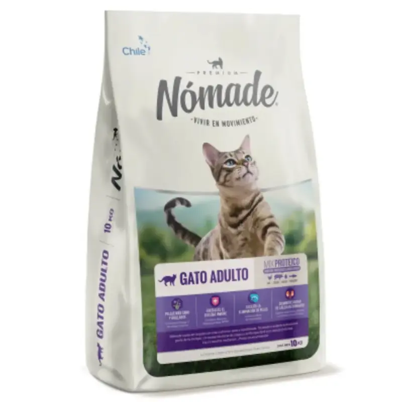 Alimento Premium Nómade para Gato Adulto 10kg