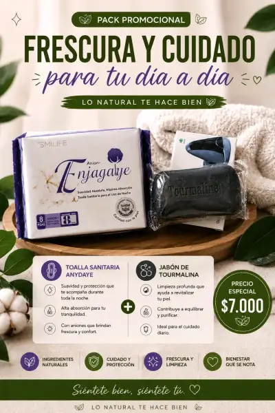 Pack promocional cuidado natural para tu bienestar - miniatura 5
