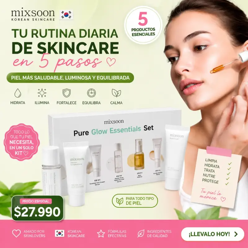 Set de cuidado facial Mixsoon Pure Glow Essentials - 1