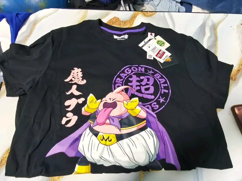 Polera Dragon Ball Super Majin Buu negra - 1