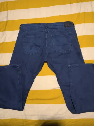 Jeans azul para hombre talla 50 - miniatura 2