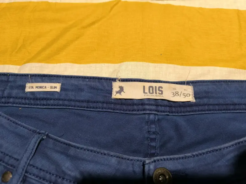 Jeans azul para hombre talla 50 - 3