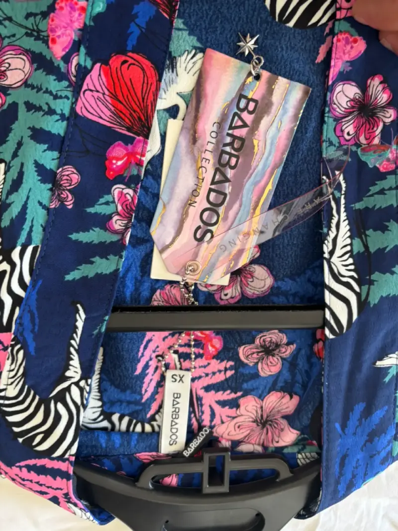Bata kimono estampado floral y animal print - 3