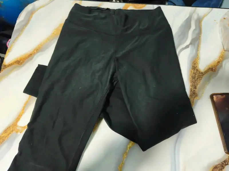 Pantalones de pana verde oliva para mujer - 2
