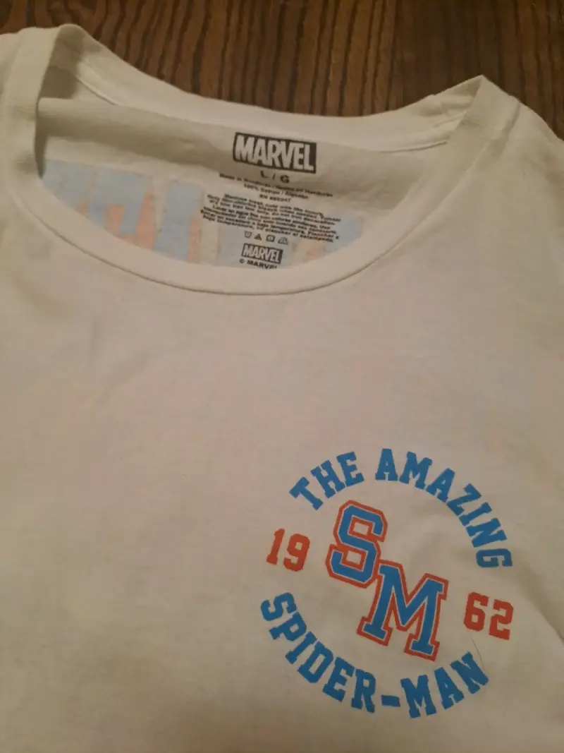 Polera Marvel Spider-Man blanca - 2