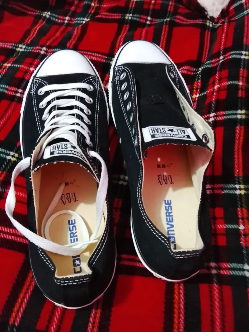 Zapatillas Converse All Star negras clásicas - 2