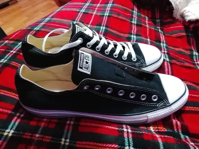 Zapatillas Converse All Star negras clásicas - miniatura 4