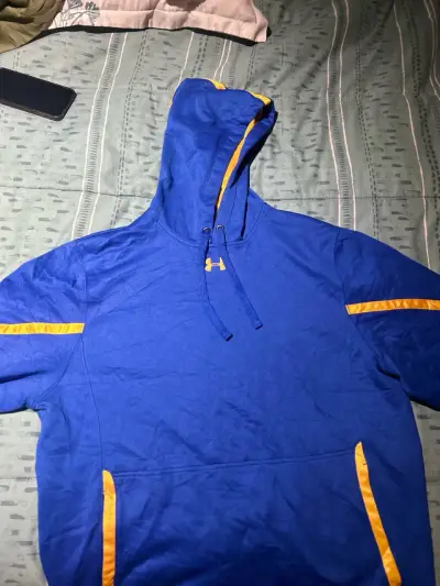 Polerón azul con capucha Under Armour - miniatura 1