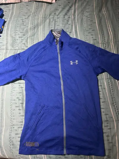 Chaqueta deportiva azul Under Armour - miniatura 1