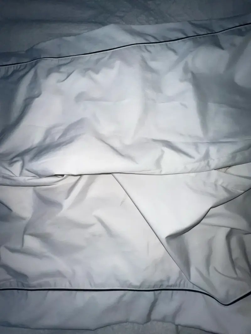 Pantalones blancos largos y delgados talla M - 3