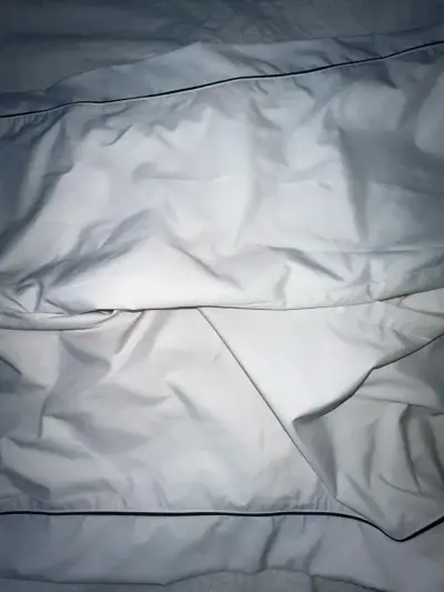 Pantalones blancos largos y delgados talla M - miniatura 3