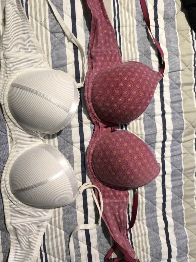 Conjunto de sostenes estampados y lisos