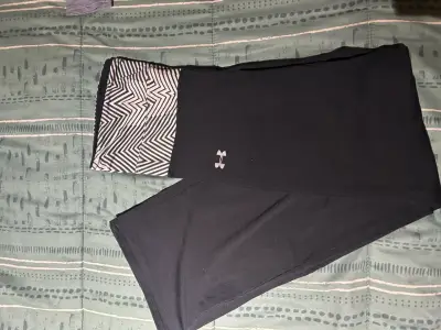 Leggings deportivos Under Armour negros - miniatura 1