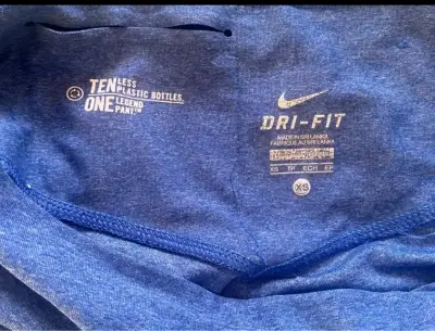 Calza Nike Dri-Fit azul XS - miniatura 1