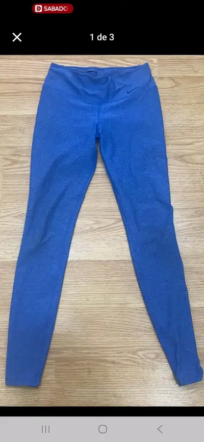 Calza Nike Dri-Fit azul XS - miniatura 3