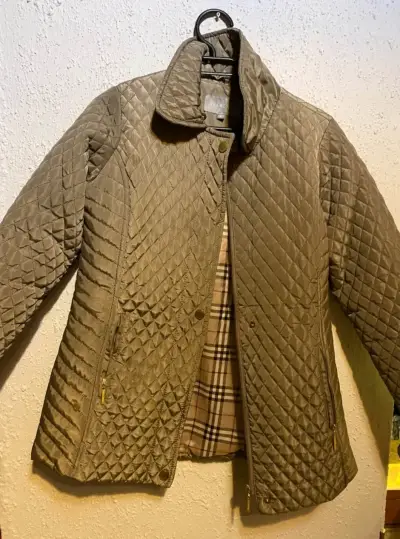 Chaqueta acolchada verde olivo grisaceo Talla.M/l - miniatura 1