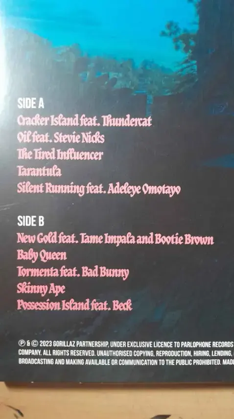Vinilos gorillaz - 3