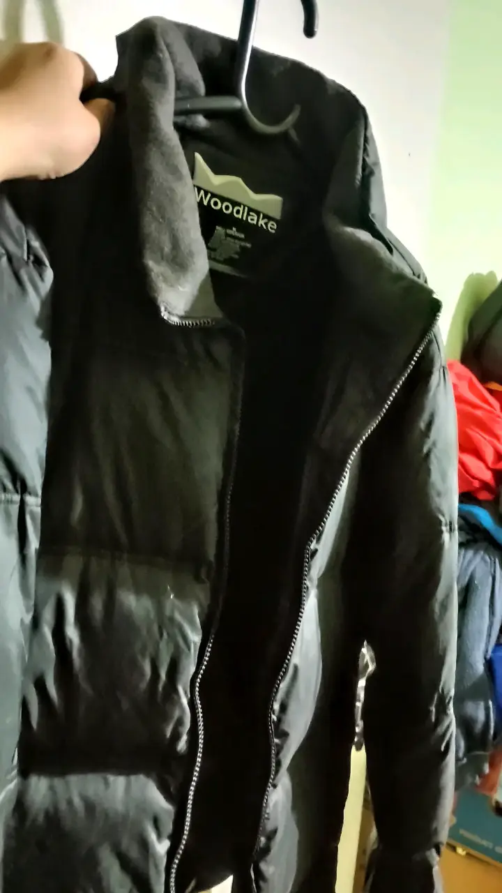 Chaqueta negra de invierno para hombre - 2