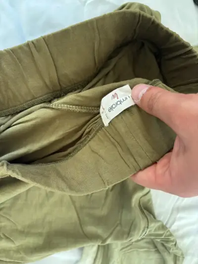 Pantalones acampanados verde degradado - miniatura 3