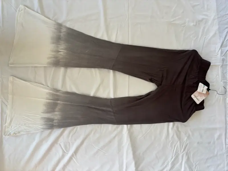 Pantalones acampanados degradados - 2