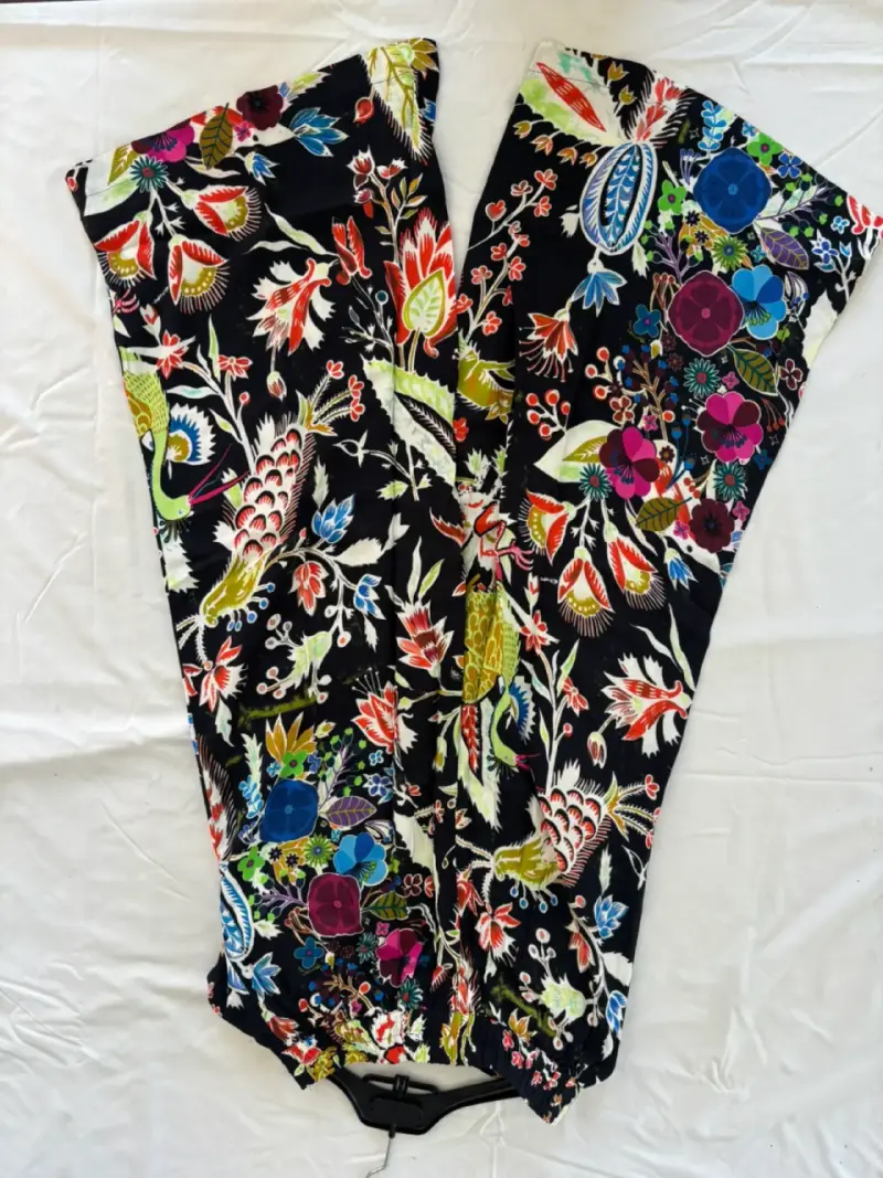 Pantalones anchos estampados florales - 2