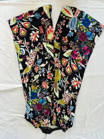 Pantalones anchos estampados florales - miniatura 2