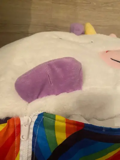 Saco de dormir infantil unicornio arcoíris - miniatura 3