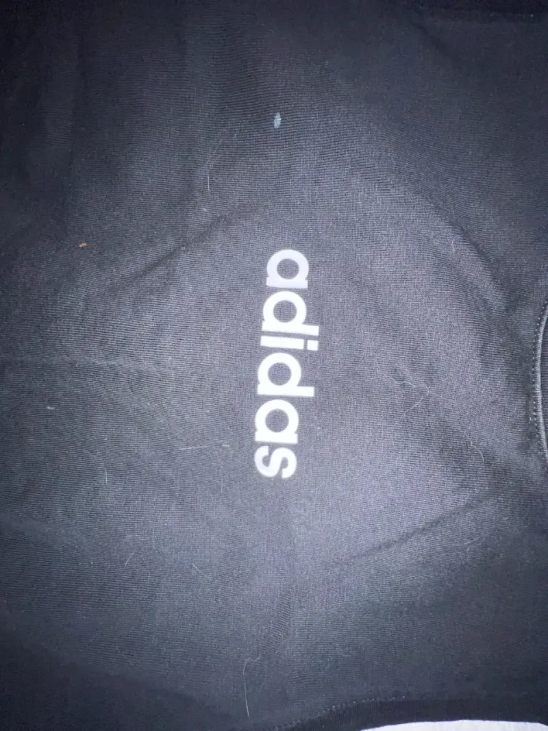 Polera sin mangas Adidas negra talla M - 2