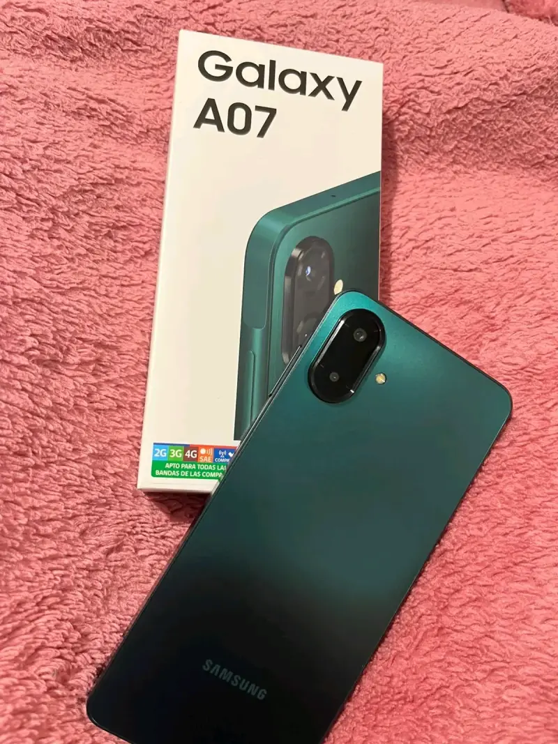 Samsung Galaxy A07 smartphone violeta - 6